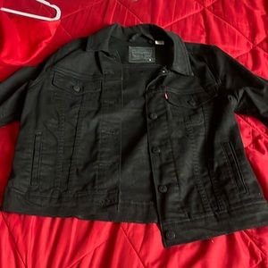 Black Jean Jacket